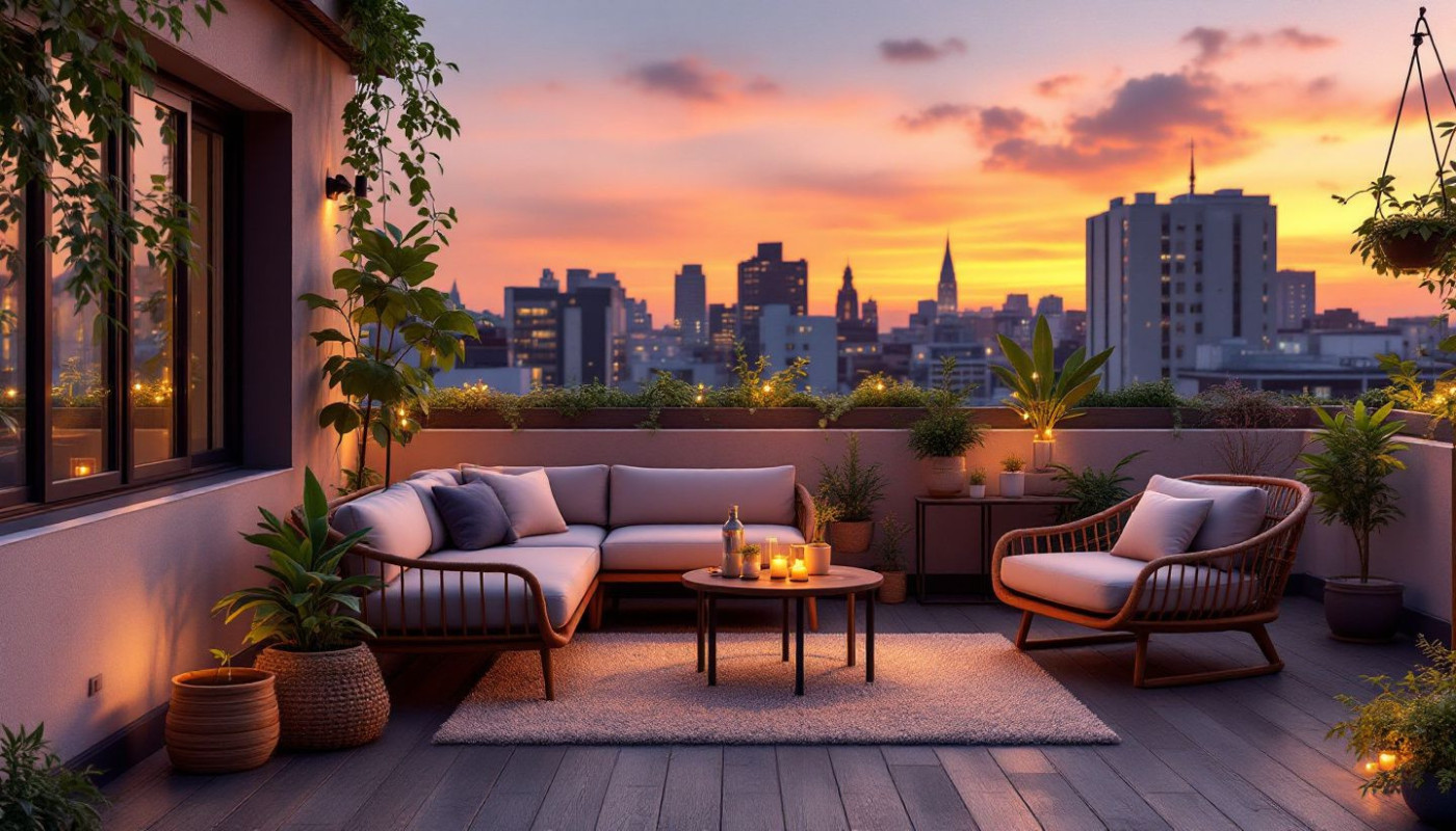 Maximiser l'espace : Comment concevoir une petite terrasse ?