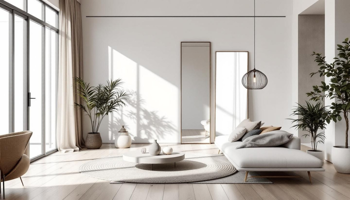 Optimisation de l'espace : techniques de disposition des miroirs